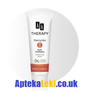 AA Therapy - Cera naczynkowa - KREM nawilżający na DZIEŃ, 40 ml.