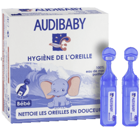 AudiBaby - w ampułkach dba o higienę uszu u dzieci, 10x1 ml.