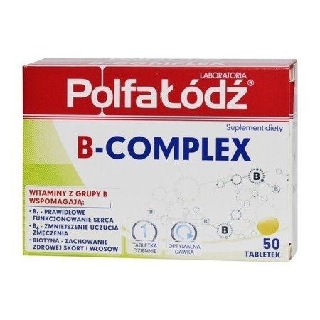 B-Complex, 50 tabletek. Polfa