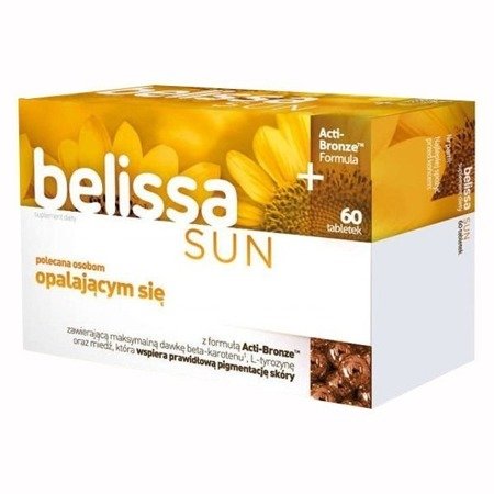 Belissa sun, 60 tabletek.