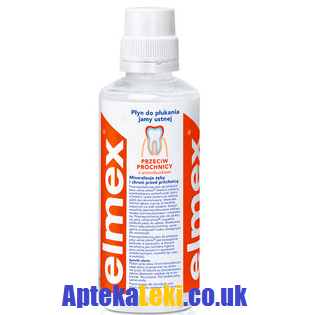 Elmex - PŁYN do płukania przeciw próchnicy, 400 ml.