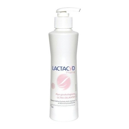 Lactacyd Pharma - PŁYN ginekologiczny ULTRA-DELIKATNY, 250 ml z pompką