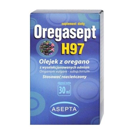 Oregasept H97 - OLEJEK z oregano . 30 ml.