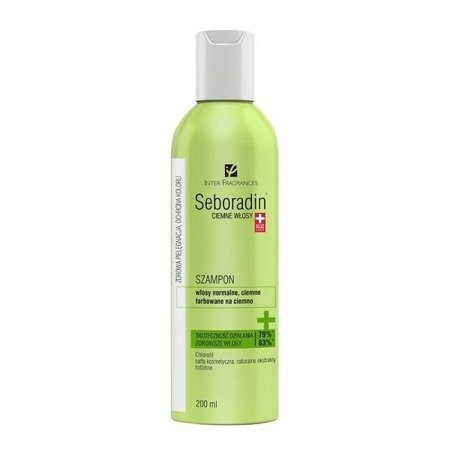 Seboradin - Ciemne włosy - SZAMPON, 200 ml.