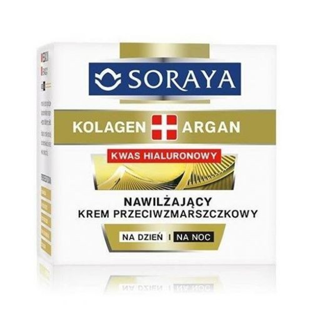 Soraya - Kolagenowa Pielęgnacja - KREM nawilżający na DZIEŃ i NOC, 50 ml.